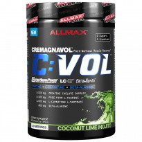 ALLMAX Nutrition, C:VOL, Professional-Grade Creatine + Taurine + L-Carnitine Complex, Coconut Lime Mojito, 13.2 oz (375 g)