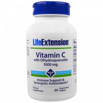 Life Extension, Vitamin C with Dihydroquercetin, 1000 mg, 60 Veggie Tabs
