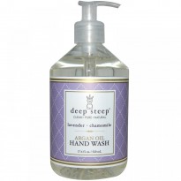 Deep Steep, Argan Oil Hand Wash, Lavender- Chamomile, 17.6 fl oz (520 ml)