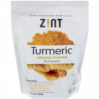 Z!NT, Organic, Turmeric Powder, 16 oz (454 g)
