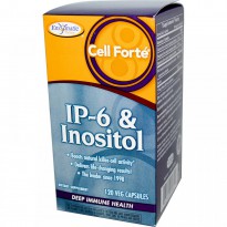 Enzymatic Therapy, Cell Forte, IP-6 & Inositol, 120 Veggie Caps