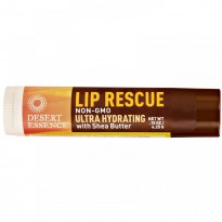 Desert Essence, Lip Rescue, Ultra Hydrating with Shea Butter, .15 oz (4.25 g)