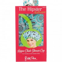 Betty Dain Creations, LLC, The Hipster Collection, Hippie Chick Shower Cap, 1 Shower Cap
