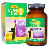 Country Life, Core Daily-1 Multivitamins, Women 50+, 60 Tablets