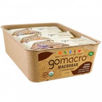 GoMacro, Macrobar, Protein Pleasure, Peanut Butter Chocolate Chip, 12 Bars, 2.4 oz (69 g) Each