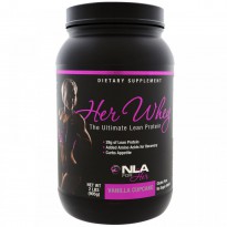 NLA for Her, Her Whey, Ultimate Lean Protein, Vanilla Cupcake, 2 lbs (905 g)