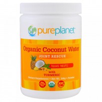Pure Planet, Organic Coconut Water, Joint Rescue, Paradise Pineapple , 160 g