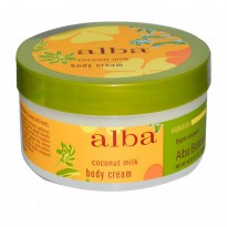 Alba Botanica, Body Cream, Coconut Milk, 6.5 oz (180 g)