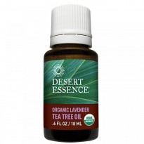 Desert Essence, Organic Lavender Tea Tree Oil, .6 fl oz (18 ml)