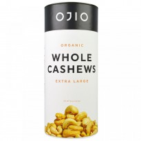 Ojio, Organic Whole Cashews, Extra large, 8 oz (227 g)