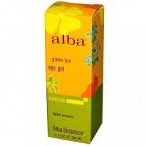 Alba Botanica, Green Tea, Eye Gel, 1 fl oz (30 ml)