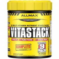 ALLMAX Nutrition, Vitastack, Pro-Level Vitamin & Nutrient Stack Packs, 30 Multi-Vitamin Nutrient Stack Packs