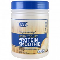 Optimum Nutrition, Greek Yogurt, Protein Smoothie, Vanilla , 1.02 lb (462 g)
