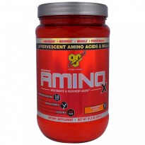 BSN, Amino-X, Endurance & Recovery Agent, Strawberry Orange, 15.3 oz (435 g)