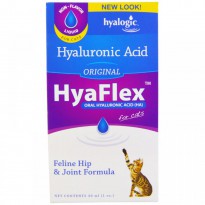 Hyalogic LLC, HyaFlex for Cats, Oral Hyaluronic Acid (HA), Original, 1 oz (30 ml)