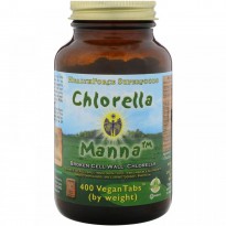 HealthForce Superfoods, Chlorella Manna, 400 VeganTabs