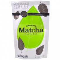 Organic Evolution, Organic Matcha, Three Tea Blend, 4.23 oz (120 g)