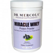 Dr. Mercola, Miracle Whey, Protein Powder, Blueberry, 1 lb (454 g)