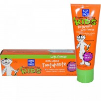Kiss My Face, Obsessively Natural Kids, Toothpaste with Fluoride, Berry Smart, 4 oz (113 g)