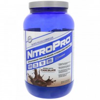 Hi Tech Pharmaceuticals, NitroPro, Hydrolyzed Protein, Double Dutch Chocolate, 2 lbs (907 g)