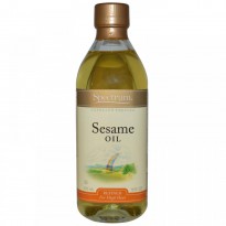 Spectrum Naturals, Sesame Oil, Refined, 16 fl oz (473 ml)