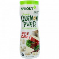 Sprout Organic, Quinoa Puffs, Apple Kale, 1.5 oz (43 g)