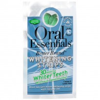 Oral Essentials, Whitening Strips, 1 Upper & Lower Strip