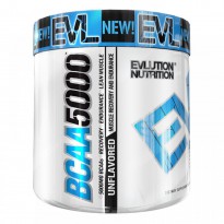 EVLution Nutrition, BCAA 5000, Unflavored , 10.6 oz (300 g)