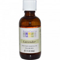 Aura Cacia, 100% Pure Essential Oil, Lavender, 2 fl oz (59 ml)