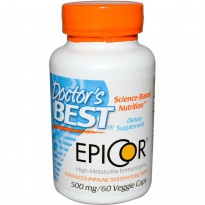 Doctor's Best, Epicor, 500 mg, 60 Veggie Caps