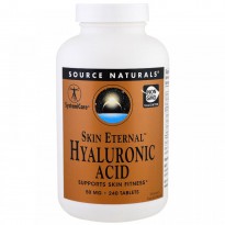 Source Naturals, Skin Eternal Hyaluronic Acid, 50 mg , 240 Tablets