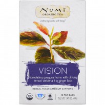 Numi Tea, Organic, Vision Tea, 16 Tea Bags, 1.41 oz (40 g)