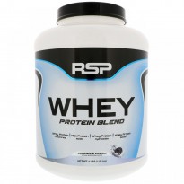 RSP Nutrition, Whey Protein Blend, Cookies & Cream, 4 lbs (1.81 kg)