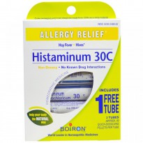 Boiron, Single Remedies, Histaminum 30C, 3 Tubes, Approx. 80 Quick-Dissolving Pellets Per Tube