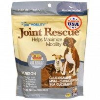 Ark Naturals, Sea "Mobility", Joint Rescue, For All Dogs, Venison, 9 oz (255 g)
