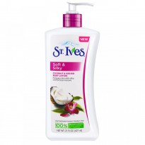 St. Ives, Body Lotion, Soft & Silky, Coconut & Orchid, 21 fl oz (621 ml)