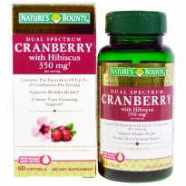 Nature's Bounty, Cranberry, with Hibiscus, Dual Spectrum, 60 Softgels