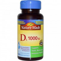 Vitamin D 3, 1000 IU