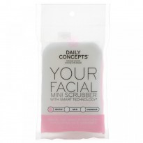 Daily Concepts, Your Facial Mini Scrubber, Gentle, 1 Scrubber