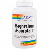 Solaray, Magnesium Asporotate, 180 VegCaps