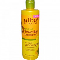 Alba Botanica, Natural Hawaiian Conditioner, Cocoa Butter, 12 oz (340 g)