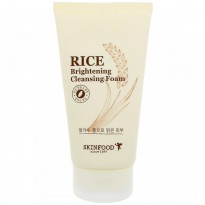 Skinfood, Rice Brightening Cleansing Foam, 5.07 fl oz (150 ml)