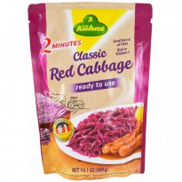 Kuhne, Ready to Use, Classic Red Cabbage, 14.1 oz (400 g)