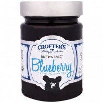 Crofter's Organic, Biodynamic, Premium Spread, Blueberry, 10 oz (283 g)