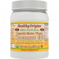Healthy Origins, Organic Extra Virgin Coconut Oil, 54 oz (1,530 g)