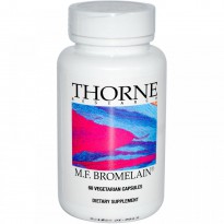 Thorne Research, M.F. Bromelain, 60 Vegetarian Capsules