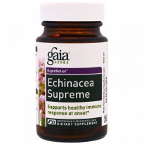 Gaia Herbs, Echinacea Supreme, 30 Vegetarian Liquid Phyto-Caps