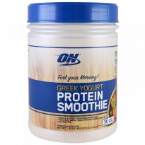 Optimum Nutrition, Greek Yogurt, Protein Smoothie, Strawberry , 1.02 lb (462 g)