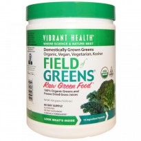 Vibrant Health, Organic Field of Greens, 15.03 oz (426 g)