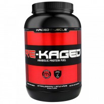 Kaged Muscle, Re-Kaged, Anabolic Protein Fuel, Strawberry Lemonade, 2.07 lbs (940 g)